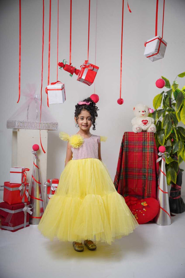 FRILL STYLE BABY FROCK - ABF002