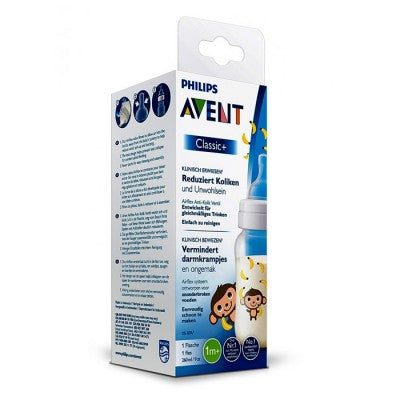 AVENT Classic+PP Deco Bottle 260ml PK1 Monkey SCF574/11