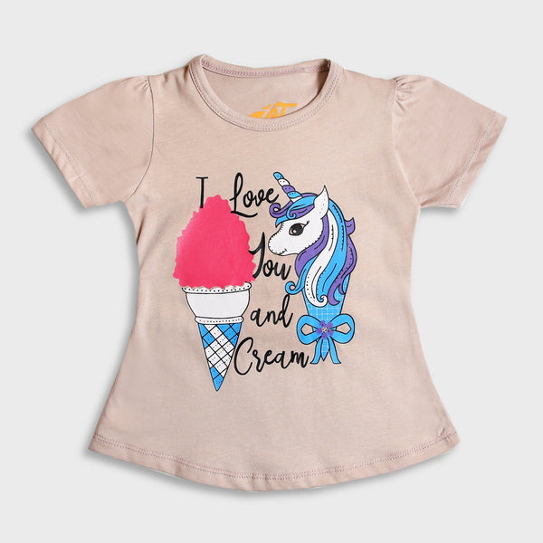 GIRLS T-SHIRT UNICORN