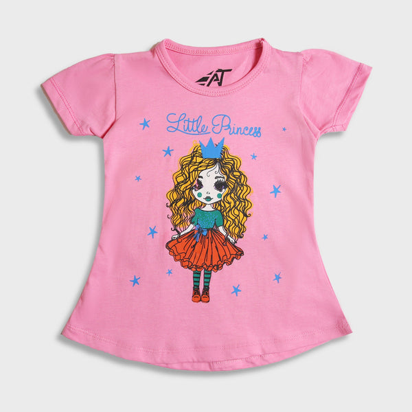 GIRLS T-SHIRT PRINCESS