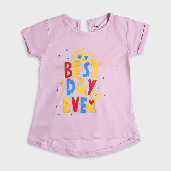GIRLS T-SHIRT BEST DAY